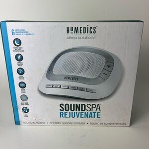 Homedics Soundspa Rejuvenate White Noise Sound Machine New In Box